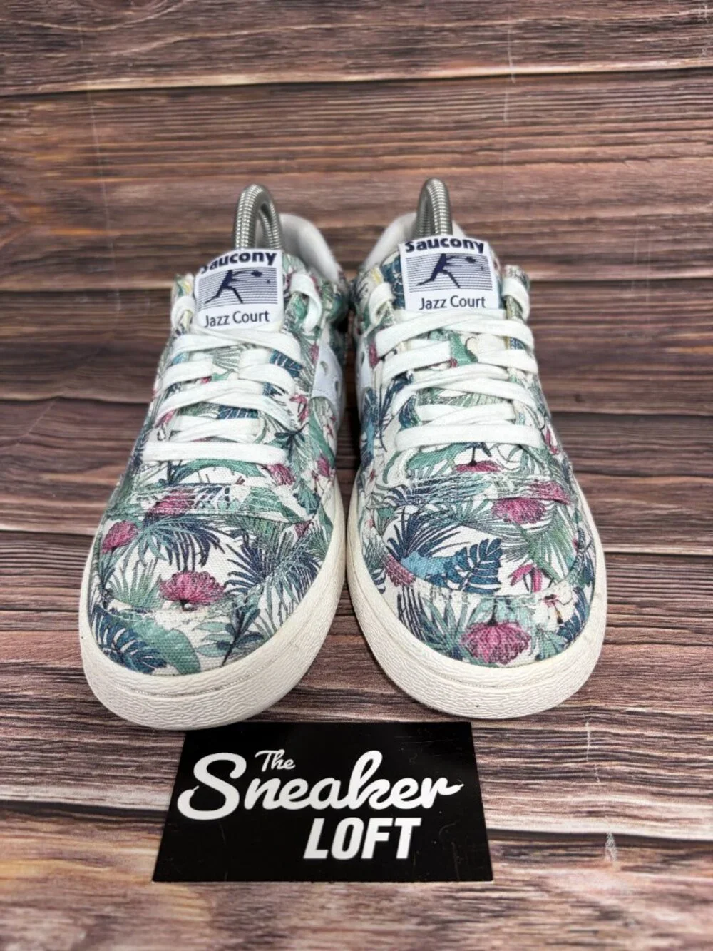 Saucony Jazz Court Floral Women's Lace Up Shoes Size 8‎